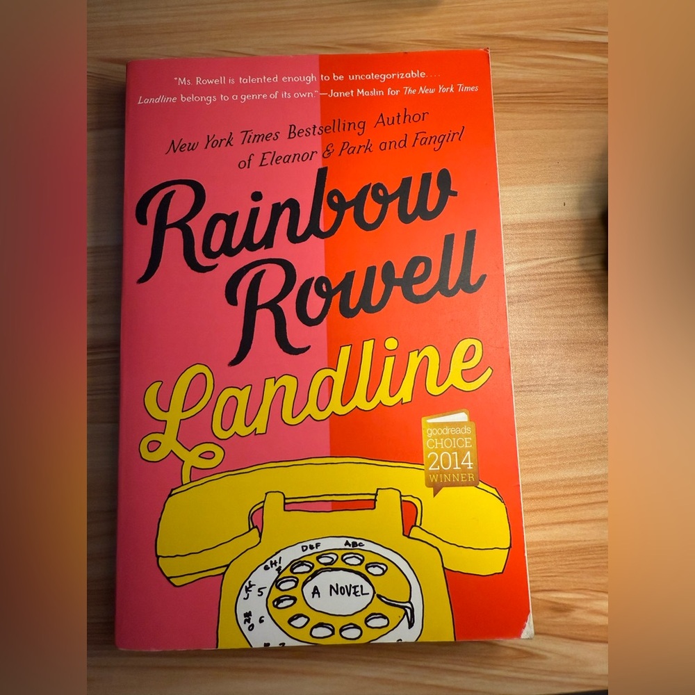 Rainbow Rowell 'Landline' Book
